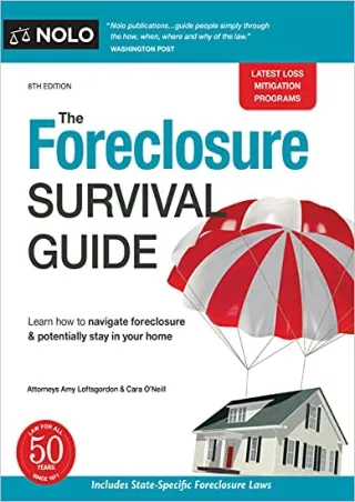 full D!ownload  (pdF) Foreclosure Survival Guide, The: Keep Your House or W