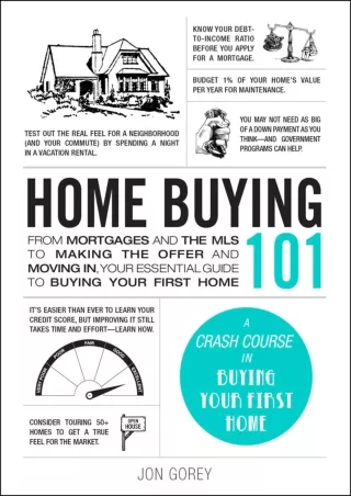 ((eBOOK) Home Buying 101: From Mortgages and the MLS to Making the Offer an