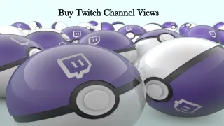 Buy Twitch Channel Views - Intensify Growth