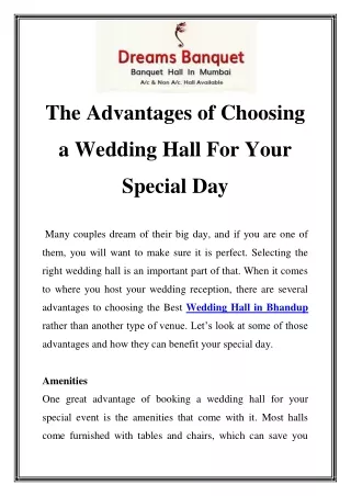 Best Wedding Hall in Bhandup Call-9819120780