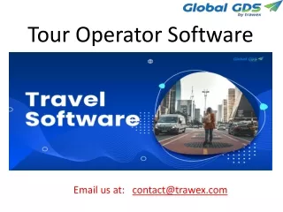 tour operator software