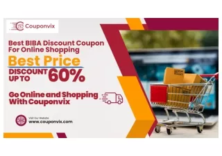 Best BIBA Online Shopping Coupon (couponvix)