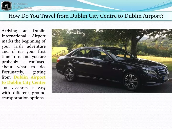 how do you travel from dublin city centre