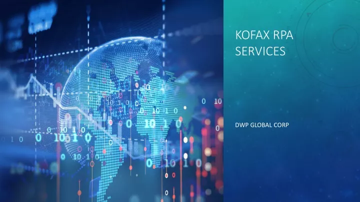 kofax rpa services