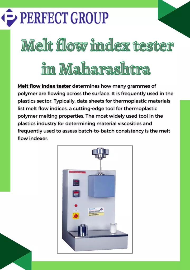 melt flow index tester melt flow index tester