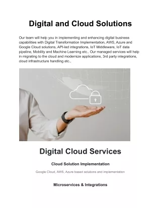 Digital and Cloud Solutions (1)