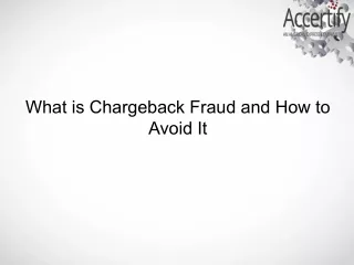 what is chargeback fraud and how to avoid it