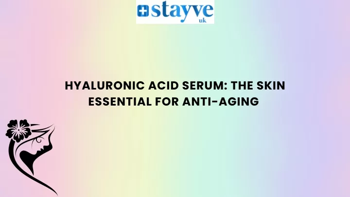 hyaluronic acid serum the skin essential for anti