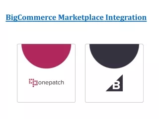 big c ommerce marketplace integration