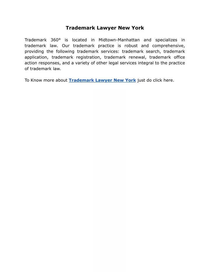 trademark lawyer new york