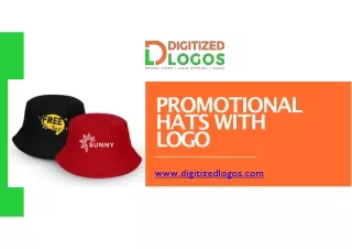 Get the best promotional hats with logo with Digitized Logos!