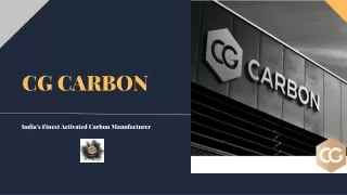 India's Finest Activated Carbon Manufacturer | CG Carbon