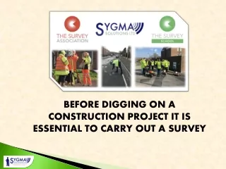 before digging on a construction project