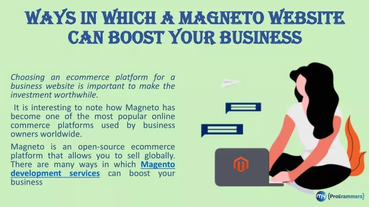 ways in which a magneto website can boost your business