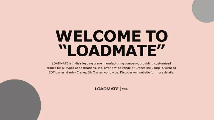 welcome to loadmate loadmate is india s leading