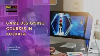 Game Designing Courses in Kolkata