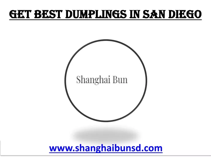 get best dumplings in san diego