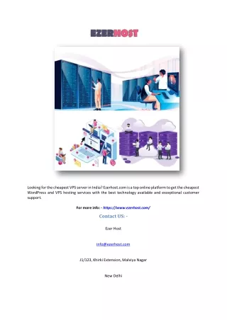 looking for the cheapest vps server in india