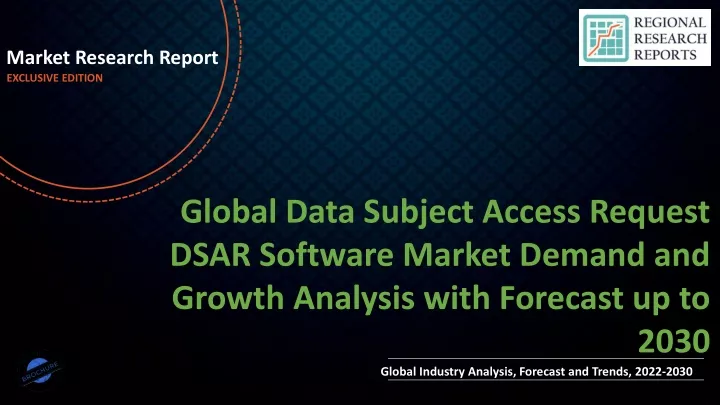 market research report exclusive edition