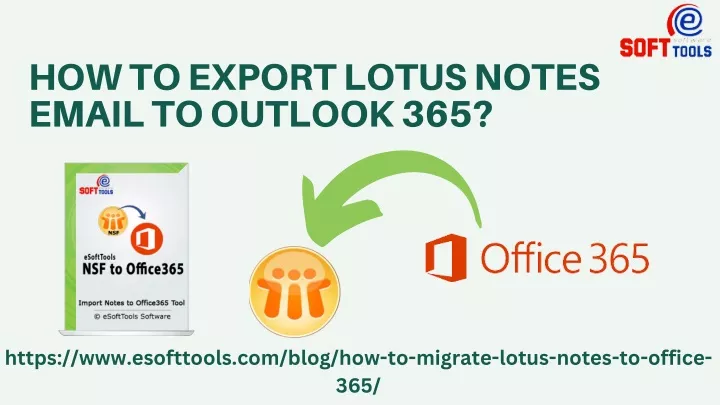 how to export lotus notes email to outlook 365