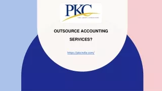 Why do we outsource accounting services