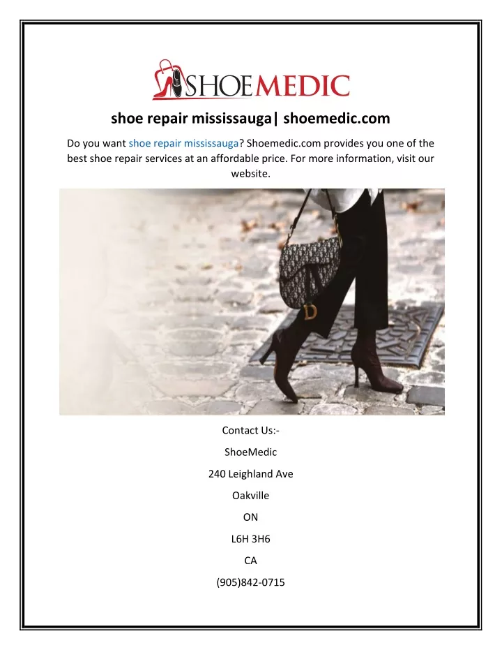 shoe repair mississauga shoemedic com