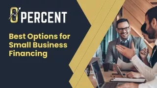best options for small business financing