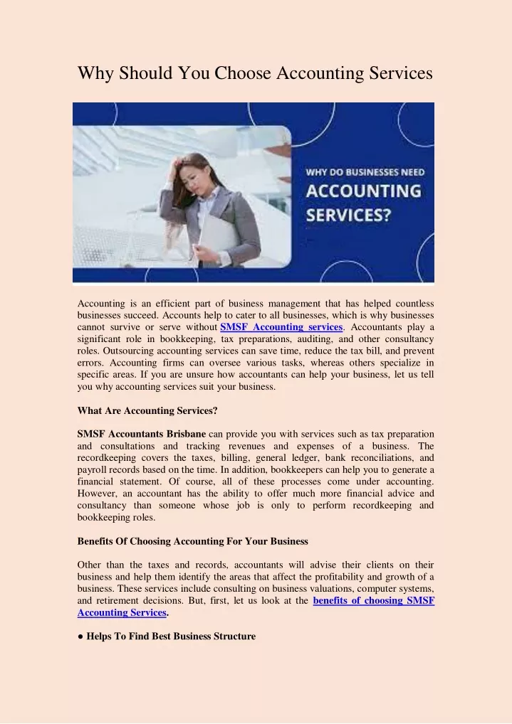 PPT - Why Should You Choose Accounting Services PowerPoint Presentation ...