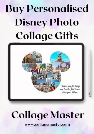 Buy Personalised Disney Photo Collage Gifts