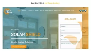Solar Shades - Blinds, Shades Solutions
