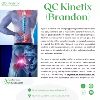 qc kinetix brandon