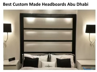 best custom made headboards abu dhabi