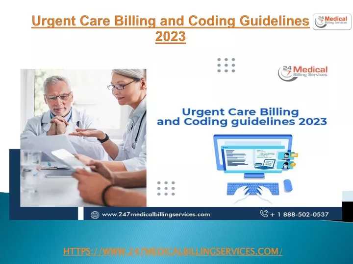 urgent care billing and coding guidelines 2023