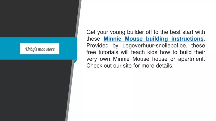 get your young builder off to the best start with