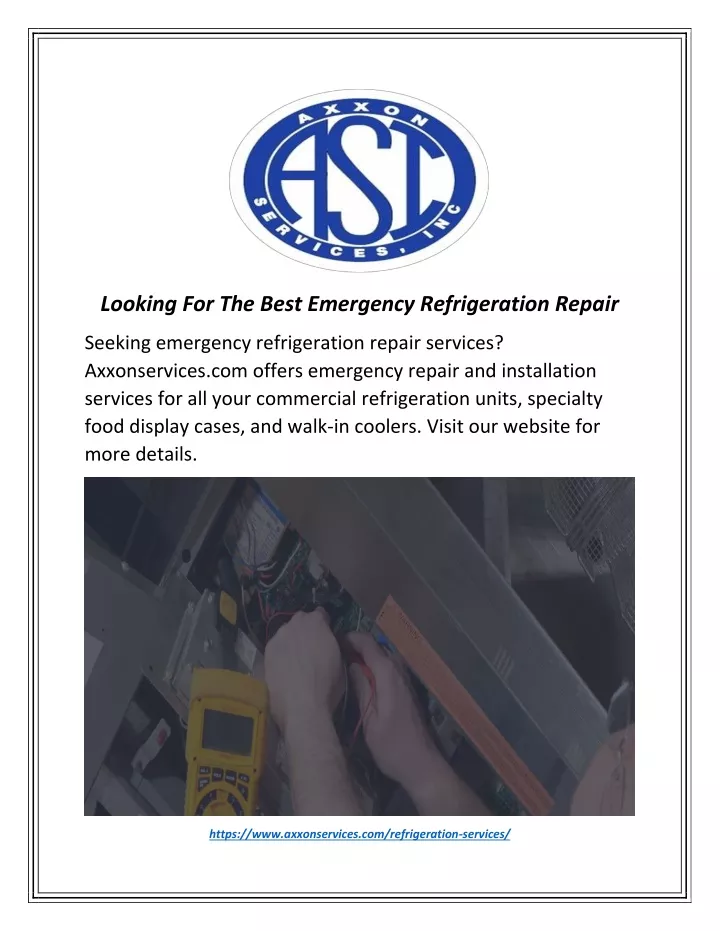 looking for the best emergency refrigeration