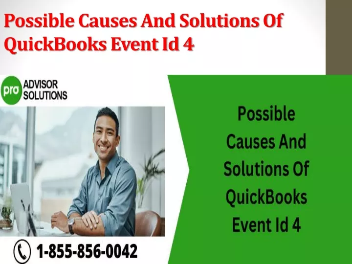 possible causes and solutions of quickbooks event id 4
