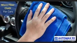 MICROFIBER CLOTH FOR CAR