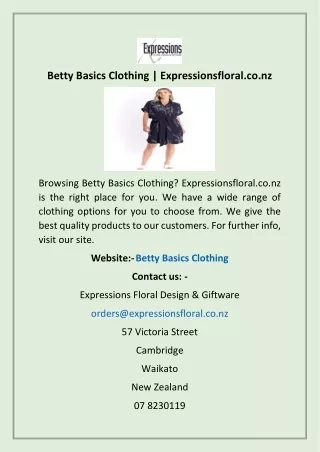 Sass Clothing | Expressionsfloral.co.nz