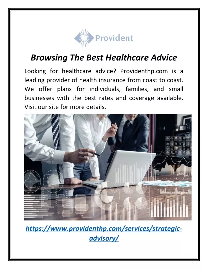 browsing the best healthcare advice