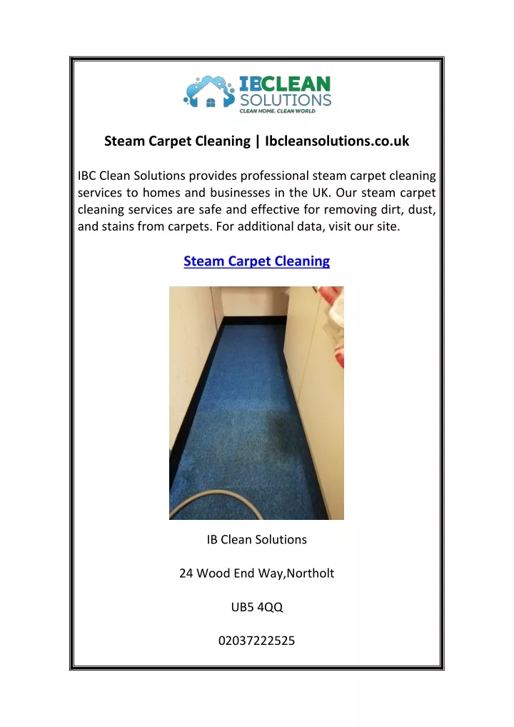steam carpet cleaning ibcleansolutions co uk