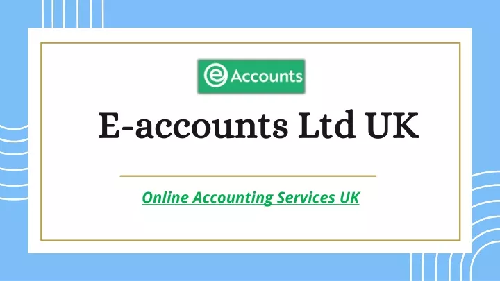 e accounts ltd uk