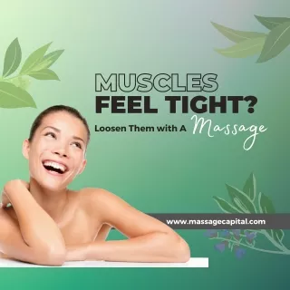 Muscles Feel Tight? Loosen Them with a Santa Monica Massage