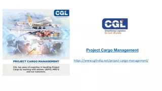 Project Cargo Management