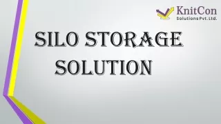 Silo Storage Solution