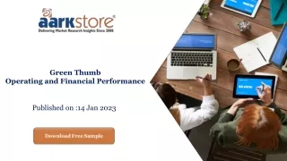 green thumb operating and financial performance