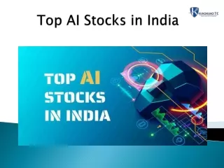 Top AI Stocks in India 1