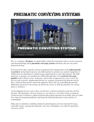 pneumatic conveying systems pneumatic conveying