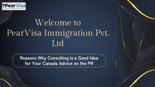 Reasons Why Consulting Is a Good Idea for Your Canada Advice on the PR