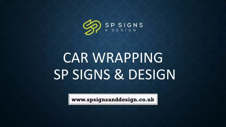 car wrapping sp signs design