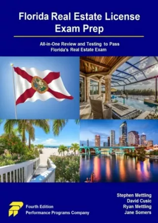 (pdF) full d!OWNLOAD Florida Real Estate License Exam Prep: All-in-One Revi